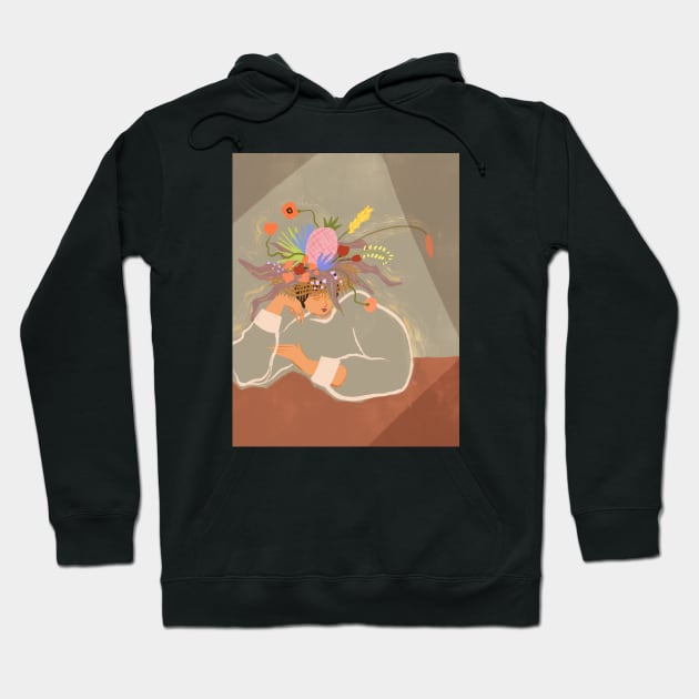 Personal Growth Hoodie by Arty Guava